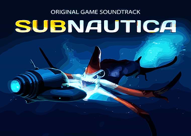 Subnautica Original Game Soundtrack Cover Art