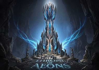 The Throne of Aeons Fantasy Art