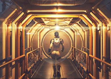 Mission to Minerva - Corridor