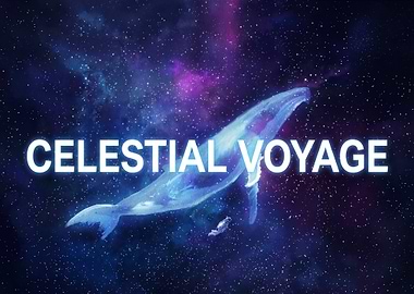 Celestial Voyage Space Whale