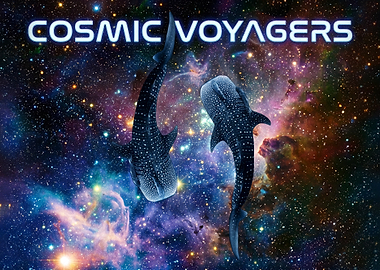Cosmic Voyagers Whale Sharks