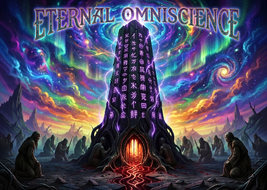Eternal Omniscience Dark Fantasy Monolith