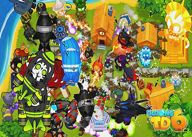 Bloons TD 6 Intense Gameplay Action