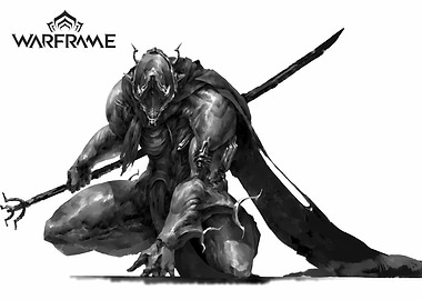 Warframe Excalibur Umbra Concept Art