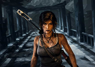 Lara Croft Tomb Raider Digital Art