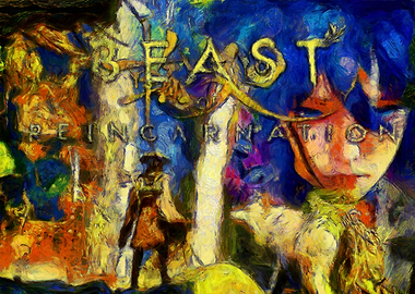 Beast Reincarnation Fantasy Art Poster