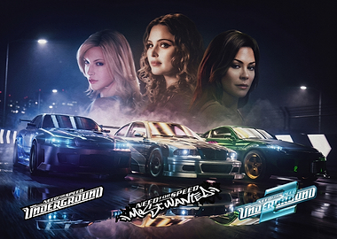 Need for Speed Classic Games Collage