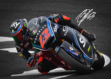 Francesco Bagnaia Racing Motorcycle