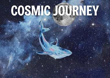 Cosmic Journey Space Whale