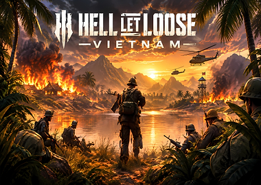 Hell Let Loose Vietnam War Concept