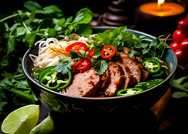 Delicious Bowl of Vietnamese Pho
