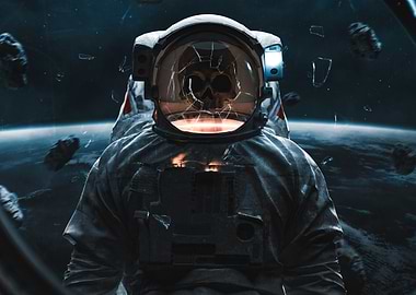 Dead Astronaut in Deep Space