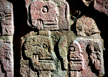 Tzompantli Wall