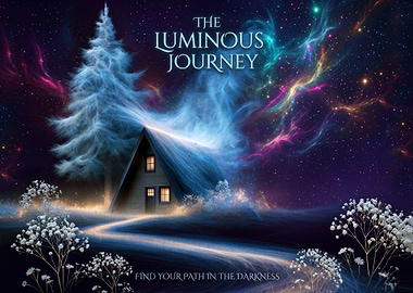 The Luminous Journey Fantasy Landscape