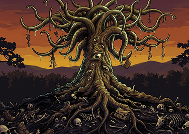 Eldritch Eye Tree of Bones