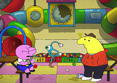 Smiling Friends Characters in Playplace