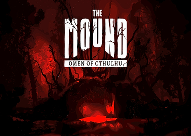 The Mound Omen of Cthulhu Poster