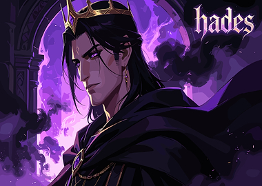 Hades God of the Underworld Portrait
