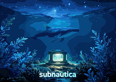Subnautica Underwater Exploration Scene