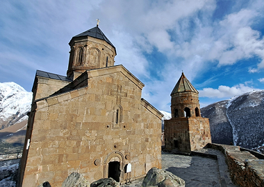 Gergeti Trinity Church in Georgia