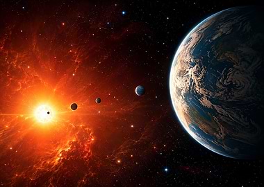 Planetary Alignment in Deep Space