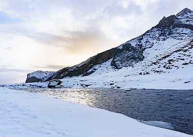 Iceland Winter Landscape
