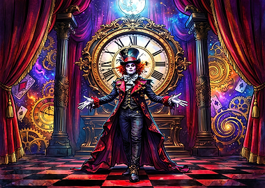 The Mad Hatter in Wonderland
