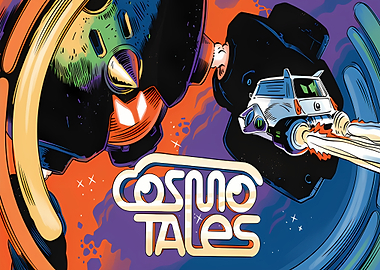 Cosmo Tales Space Adventure Poster