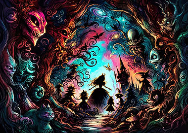 Alice in a Surreal Wonderland