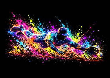 Neon Diving Catch