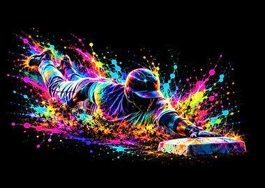Neon Base Slide Action