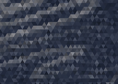 Dark Blue Geometric Triangle Pattern