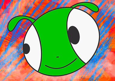 Keroro Gunso Green Alien Character