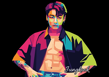 Jungkook Pop Art Portrait