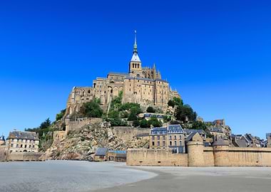 Mont Saint-Michel Abbey in France