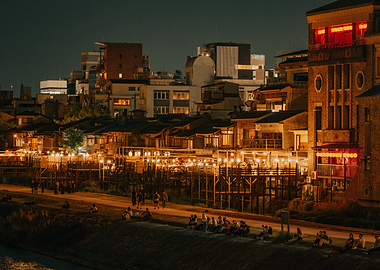 Kyoto by Night, Japan