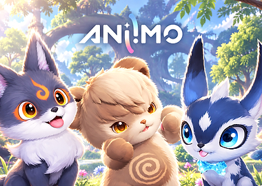 AniiMo Cute Fantasy Creature Trio