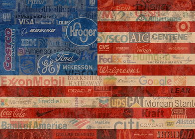 Flags On Vintage Distressed Canvas-preview-2