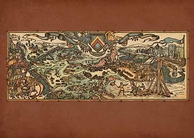 Witcher World Map