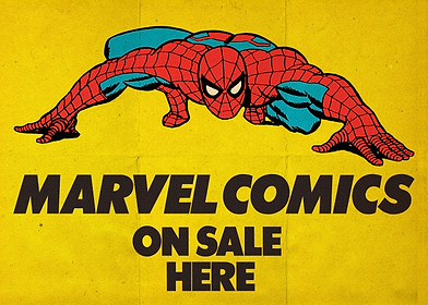 Marvel Comics Sold Here