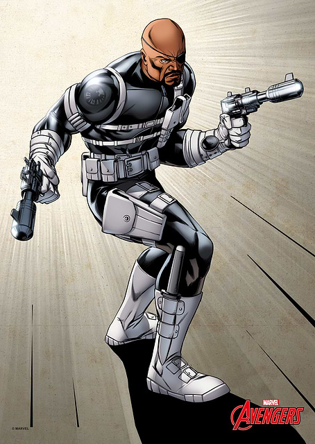 Nick Fury / platina