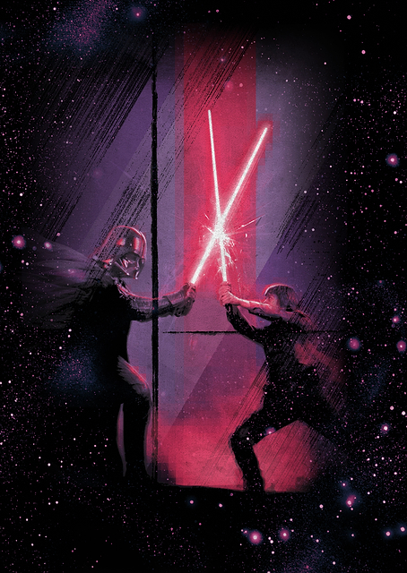 Luke vs Vader / PLATINA