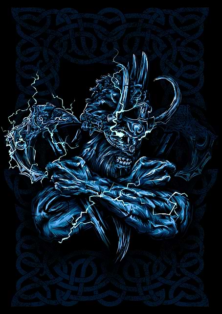 Viking Berserker / platina