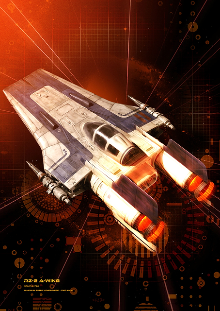 RZ-2 A-Wing / PLATINA
