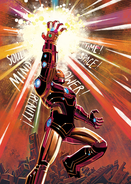 Iron Man Blast / platina