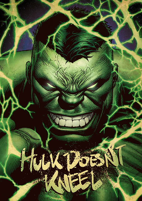 Face of Hulk / PLATINA