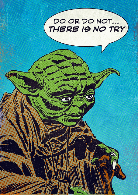 Do or do not there is no try / PLATINA