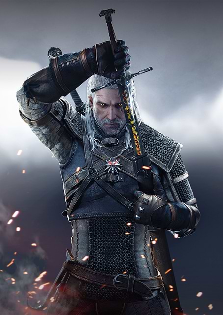 Geralt Sword / platina