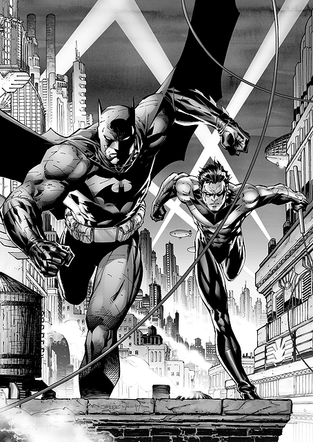 Batman and Nightwing / PLATINA