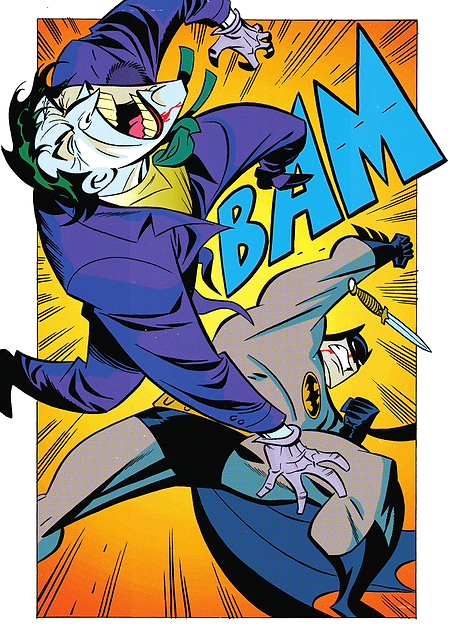 Bat punch by Bruce Timm / PLATINA